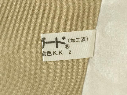 平和屋着物●訪問着　友禅　風景文　暈し染め　正絹　逸品　AABJ6527ck