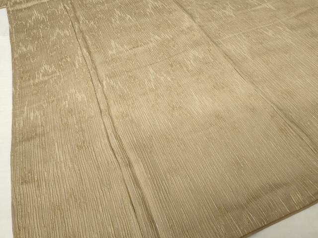 平和屋着物●お召　霞文　正絹　逸品　AABJ6530ck