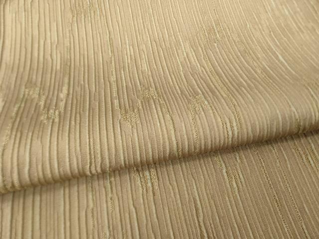 平和屋着物●お召　霞文　正絹　逸品　AABJ6530ck