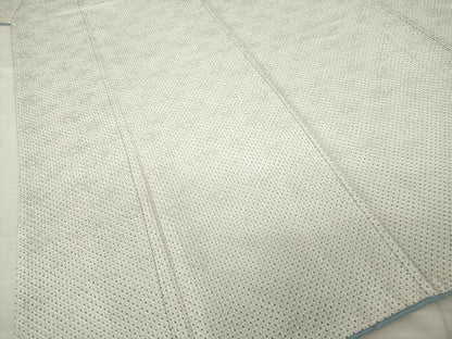平和屋着物●大変加工の良い総絞り小紋　正絹　逸品　AABJ6560ck