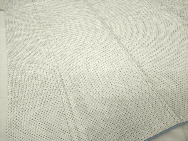 平和屋着物●大変加工の良い総絞り小紋　正絹　逸品　AABJ6560ck
