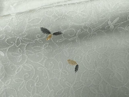 平和屋着物●上質な小紋　舞花文　金糸　そごう扱い　正絹　逸品　AABJ6565cs