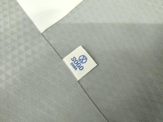 平和屋着物●上質な小紋　舞花文　金糸　そごう扱い　正絹　逸品　AABJ6565cs