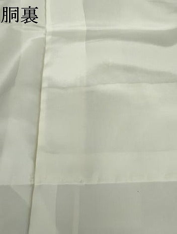 平和屋着物●上質な小紋　桜市松にうさぎ　正絹　逸品　AABJ6608cs