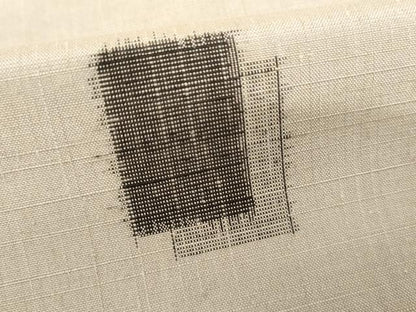 平和屋着物●上質な紬　色紙重ね文　正絹　逸品　AABJ6616cs