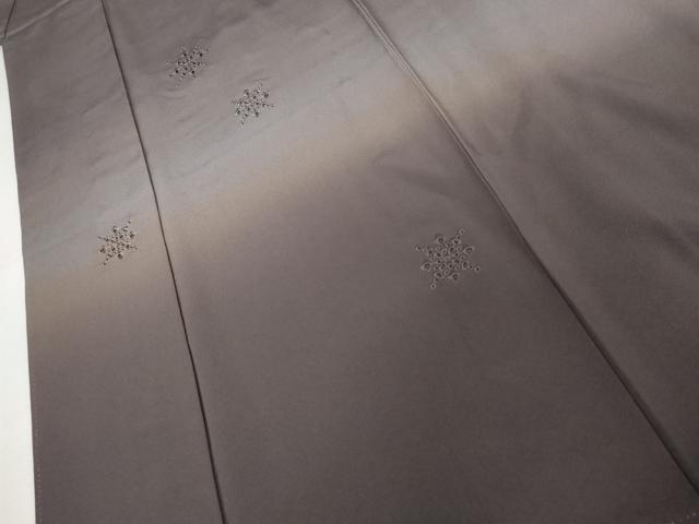 平和屋着物●訪問着　刺繍　舞花文　暈し染め　正絹　逸品　AABJ6635cs