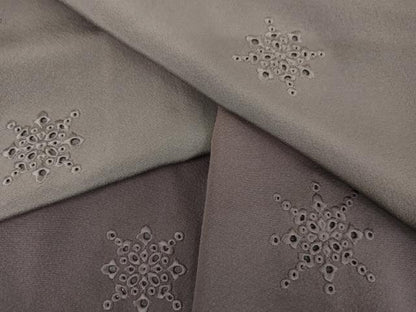平和屋着物●訪問着　刺繍　舞花文　暈し染め　正絹　逸品　AABJ6635cs