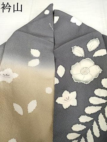 平和屋着物●訪問着　辻が花　暈し染め　正絹　逸品　AABJ6636cs