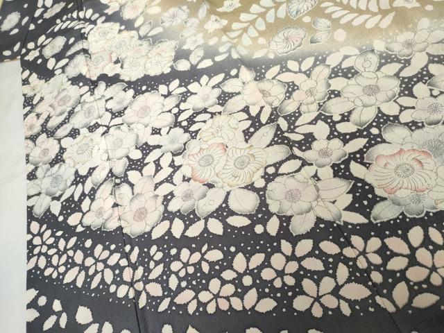 平和屋着物●訪問着　辻が花　暈し染め　正絹　逸品　AABJ6636cs