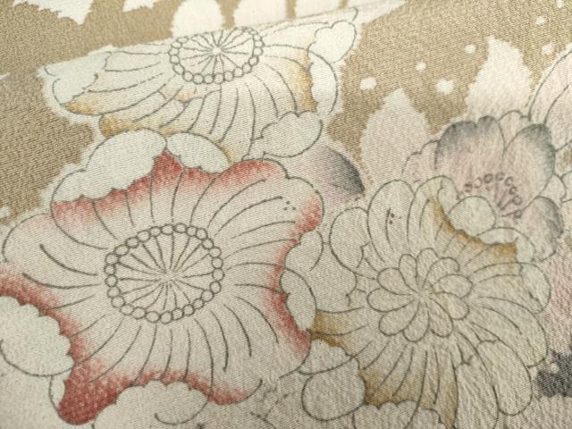 平和屋着物●訪問着　辻が花　暈し染め　正絹　逸品　AABJ6636cs