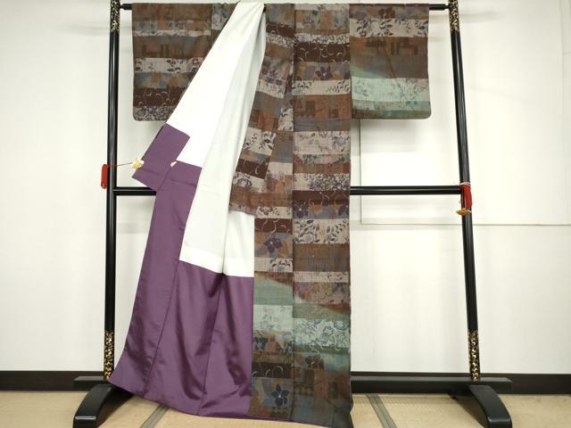 正絹 逸品 平和屋着物○小千谷紬 - Yahoo!オークション 「小千谷紬
