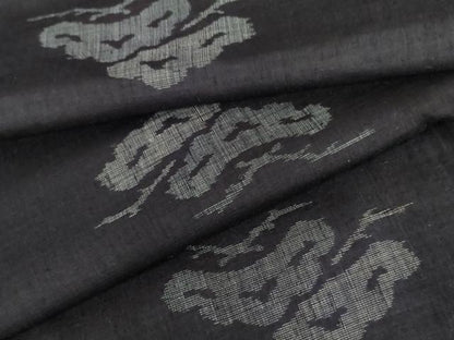 平和屋着物●上質な紬　松　正絹　逸品　AABJ6638cs