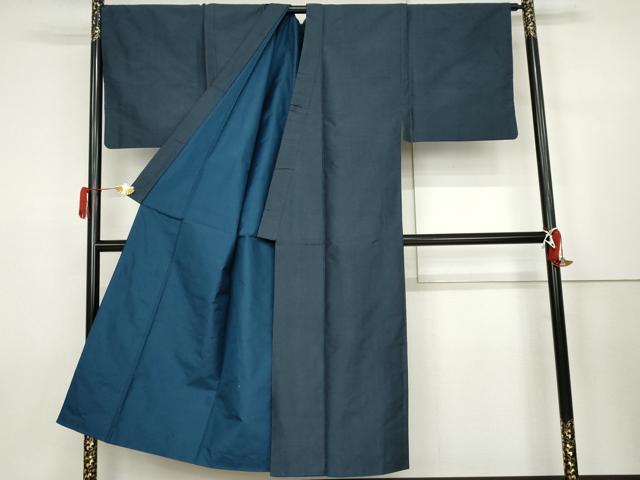 平和屋着物●男性　本場村山大島紬　アンサンブル　亀甲絣　大室織物謹製　証紙付き　正絹　逸品　AABJ6667cs