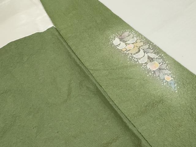 平和屋着物●訪問着　作家物　辻が花　絞り　暈し染め　正絹　逸品　AABJ6697cs