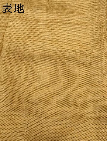 平和屋着物＊夏物　男性　越後上布　十字絣　苧麻　逸品　AABJ6714cs