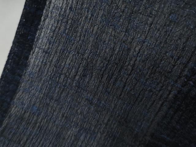 平和屋着物＊夏物　男性　小紋　紗　霞文　AABJ6718cs