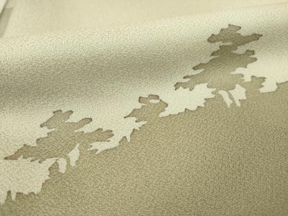 平和屋着物●訪問着　遠山風景文　正絹　逸品　AABJ6727ck