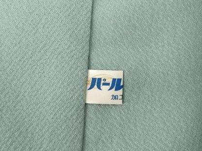 平和屋着物●訪問着　友禅　草花文　暈し染め　金彩　正絹　逸品　AABJ6744ck