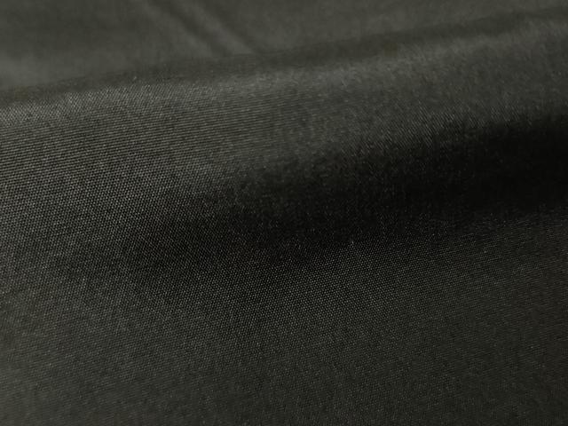 平和屋着物●男性　黒紋付・羽織セット　正絹　逸品　AABJ6749ck