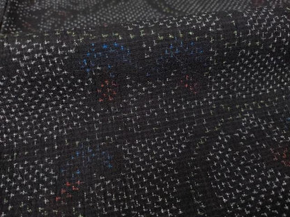 平和屋着物●結城紬　枝蕾　三越扱い　正絹　逸品　AABJ6753ck
