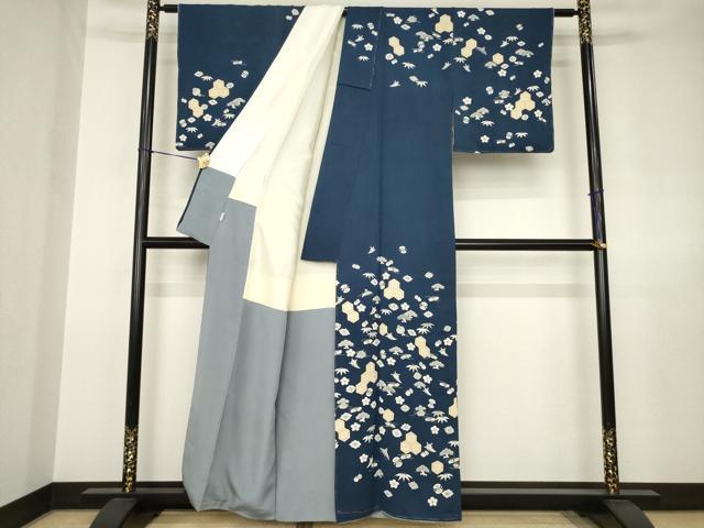 平和屋着物●訪問着　宝尽くし　金彩　高島屋扱い　正絹　逸品　未使用　AABJ6768ck