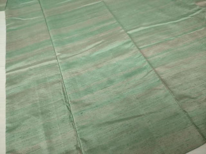 平和屋着物●紅花紬　米沢　霞文　正絹　逸品　AABJ6785ck