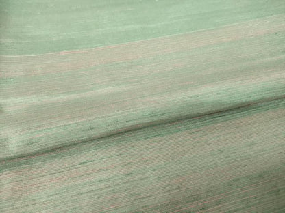 平和屋着物●紅花紬　米沢　霞文　正絹　逸品　AABJ6785ck