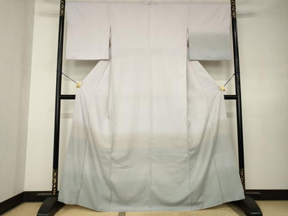 平和屋着物●訪問着　霞文　暈し染め　洗える着物　AABJ6793ck