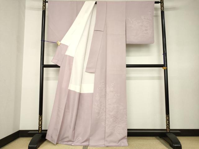 平和屋着物○伝統工芸師 服部光擴 江戸小紋 訪問着 鮫小