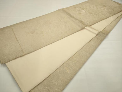 平和屋着物◎六通柄袋帯　唐織　九百紋織錦　金糸　正絹　逸品　AABJ6818pf