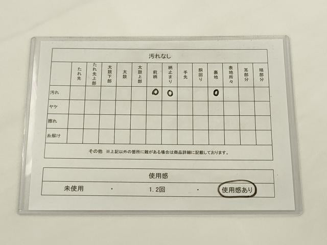 平和屋着物◎六通柄袋帯　唐織　孔雀文　金銀糸　正絹　逸品　AABJ6819pf
