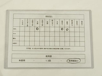 平和屋着物◎六通柄袋帯　唐織　更紗花文　銀糸　正絹　逸品　AABJ6820pf
