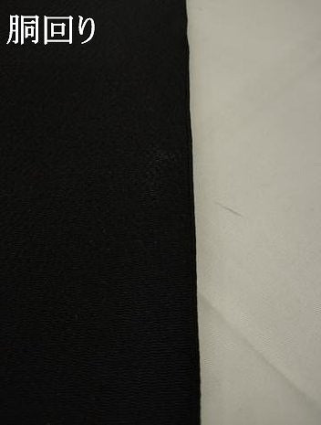 平和屋着物●太鼓柄袋帯　夢　黒地　金彩　鬼しぼ縮緬　正絹　逸品　AABJ6883pf