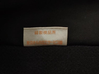 平和屋着物●太鼓柄袋帯　夢　黒地　金彩　鬼しぼ縮緬　正絹　逸品　AABJ6883pf