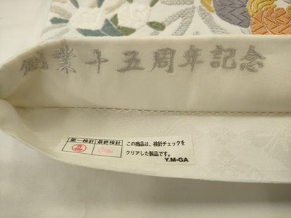 平和屋着物●六通柄袋帯　唐織　宝尽くし　正絹　逸品　AABJ6915pf