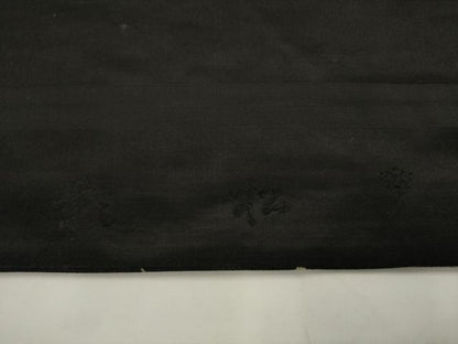 平和屋着物●アンティーク　大正ロマン　九寸名古屋帯　総手刺繍　鷺　黒地　正絹　逸品　AABJ6933pf