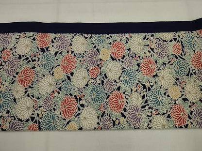 平和屋着物●全通柄九寸名古屋帯　菊尽くし　金彩　正絹　逸品　AABJ6937pf