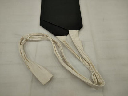 平和屋着物●つけ帯　吉祥文　黒地　金糸　正絹　逸品　AABJ6962pf