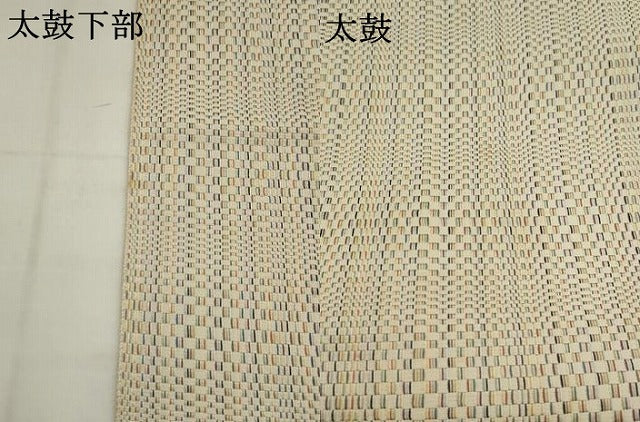 平和屋着物●本場筑前博多織　八寸名古屋帯　淡彩ロマン　正絹　逸品　AABJ6964pf