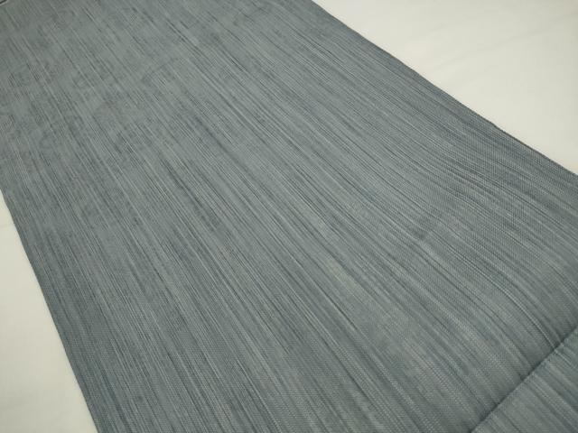 平和屋着物●六通柄袋帯　霞文　銀糸　正絹　逸品　AABJ6973pf