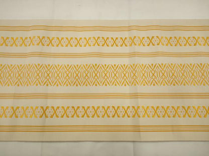 平和屋着物●本場筑前博多織　八寸名古屋帯　間道　証紙付き　正絹　逸品　AABJ6992pf