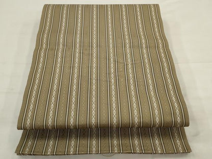 平和屋着物●本場筑前博多織　八寸名古屋帯　献上　正絹　逸品　AABJ7003pf