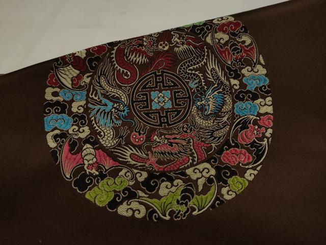平和屋着物●アンティーク　大正ロマン　つけ帯　龍　正絹　逸品　AABJ7015pf