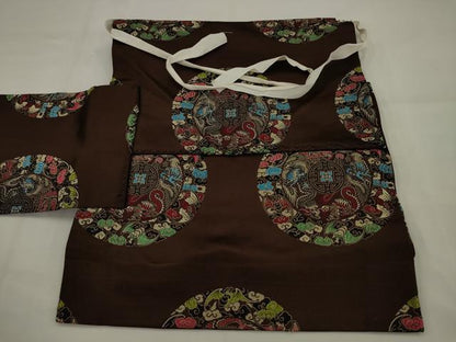 平和屋着物●アンティーク　大正ロマン　つけ帯　龍　正絹　逸品　AABJ7015pf