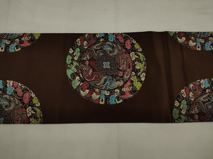 平和屋着物●アンティーク　大正ロマン　つけ帯　龍　正絹　逸品　AABJ7015pf