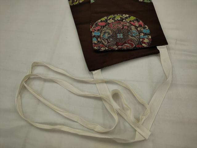 平和屋着物●アンティーク　大正ロマン　つけ帯　龍　正絹　逸品　AABJ7015pf