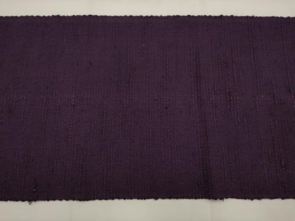 平和屋着物●八寸名古屋帯 信州紬 桑の実色 正絹 逸品 AABJ7056pf