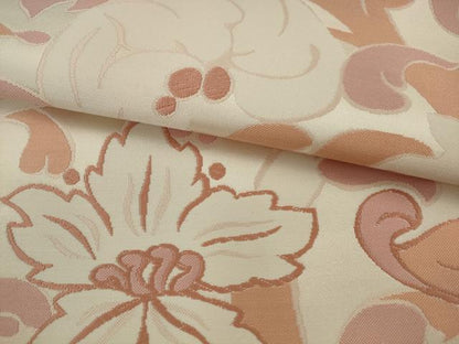平和屋着物●六通柄袋帯　草花文　正絹　逸品　AABJ7092pf