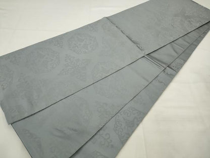 平和屋着物◎六通柄袋帯　双鳥花文　正絹　逸品　AABJ7153pf
