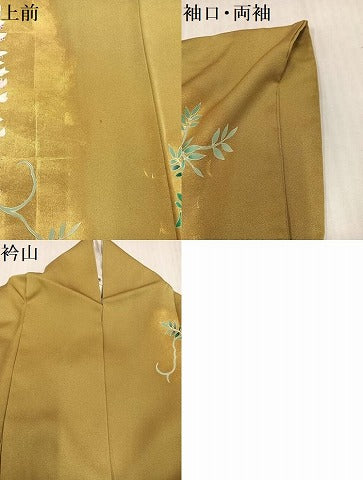 平和屋着物●訪問着　藤花房　金彩　正絹　逸品　AABJ7168ph